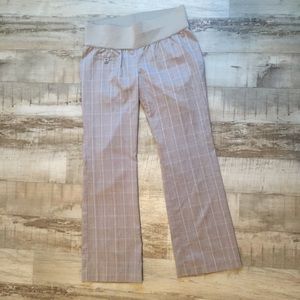Liz Lange Maternity tan work slacks / pants
